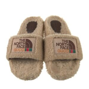 The North Face x Gucci Sherpa Slides